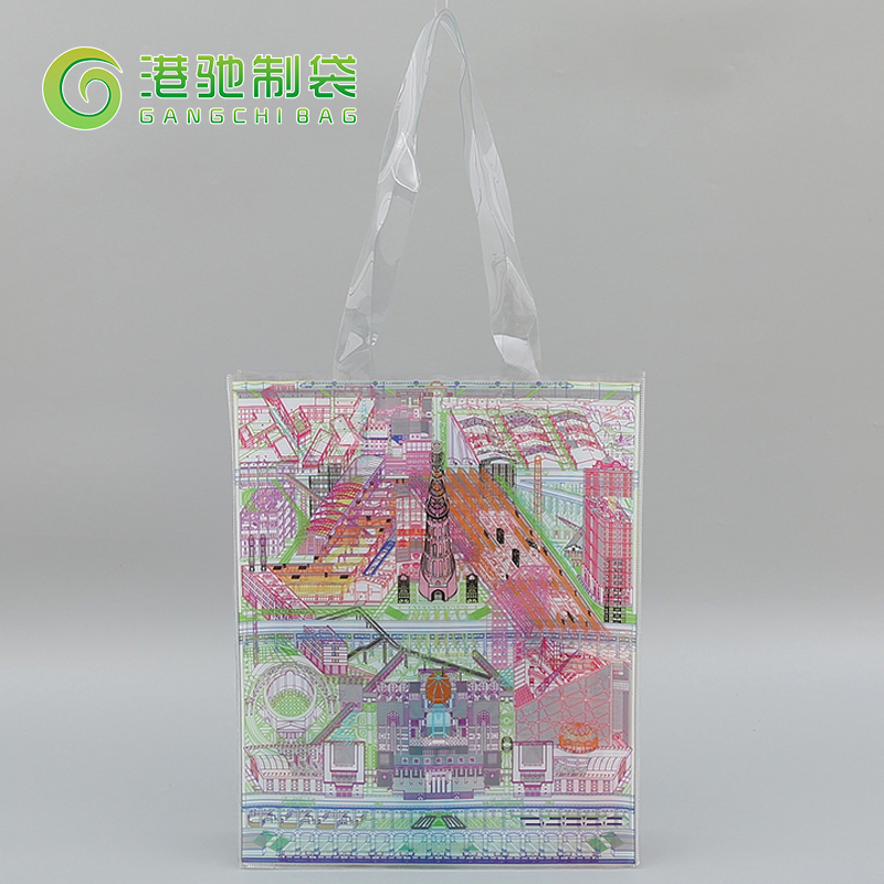 彩色PVC透明膜礼品袋